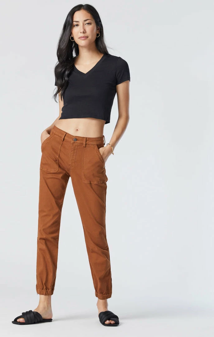 Discount π₯ Mavi Pants IVY SLIM CARGO IN ROASTED PECAN TWILL π 1 Mavi Pants IVY SLIM CARGO IN ROASTED PECAN TWILL