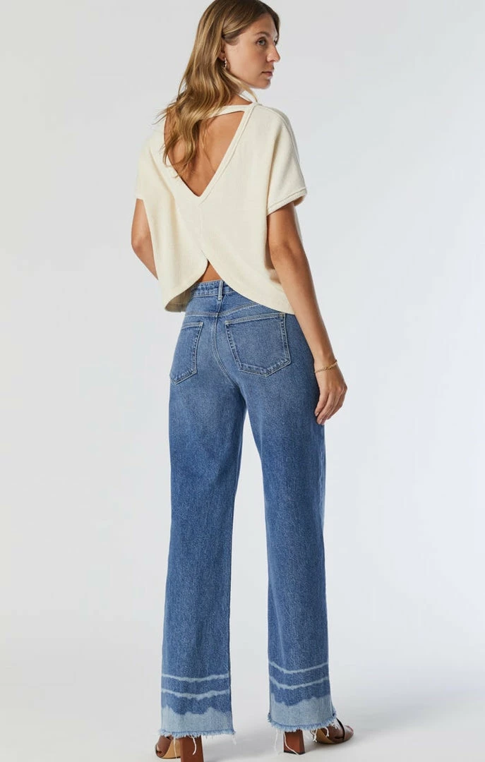 Brand new ๐คฉ Mavi ARIA WIDE LEG ๐ JEANS IN MID DENIM ๐ 8 Mavi ARIA WIDE LEG JEANS IN MID DENIM