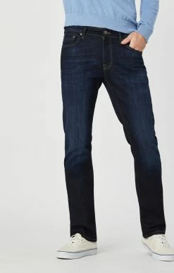 Mavi Denim ZACH STRAIGHT LEG IN RINSE BRUSHED WILLIAMSBURG