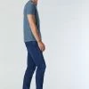 Mavi JAKE SLIM LEG JEANS IN DEEP BRUSHED SUPERMOVE Denim