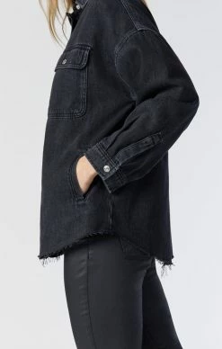 Mavi Denim Shirts TAMARA SHIRT IN SMOKED GOLD ICON