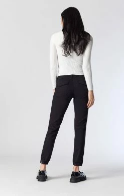 Mavi IVY CARGO PANT IN BLACK TWILL Pants