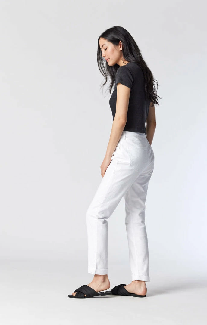 Best Pirce ๐ Mavi KATHLEEN SLIM BOYFRIEND ๐ JEANS IN WHITE STRETCH ๐ 1 Mavi KATHLEEN SLIM BOYFRIEND JEANS IN WHITE STRETCH