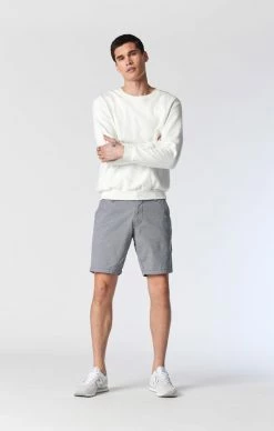 Mavi NOAH SHORTS IN GREY OXFORD TWILL