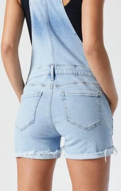 Mavi WANDA OVERALL IN LIGHT RIPPED LA VINTAGE