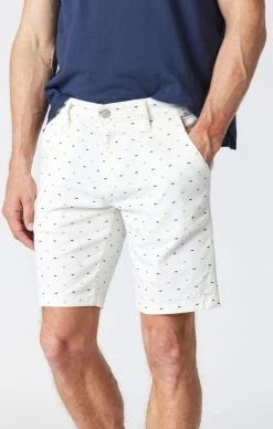 Mavi JACOB SHORTS IN CREAM TWILL