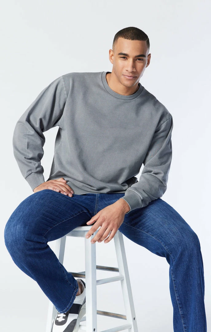 Promo ⌛ Mavi MATT RELAXED STRAIGHT LEG IN DARK BRUSHED FEATHER BLUE ⭐ 1 Mavi MATT RELAXED STRAIGHT LEG IN DARK BRUSHED FEATHER BLUE