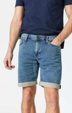 Mavi BRIAN SHORTS IN FOGGY BLUE ATHLETIC