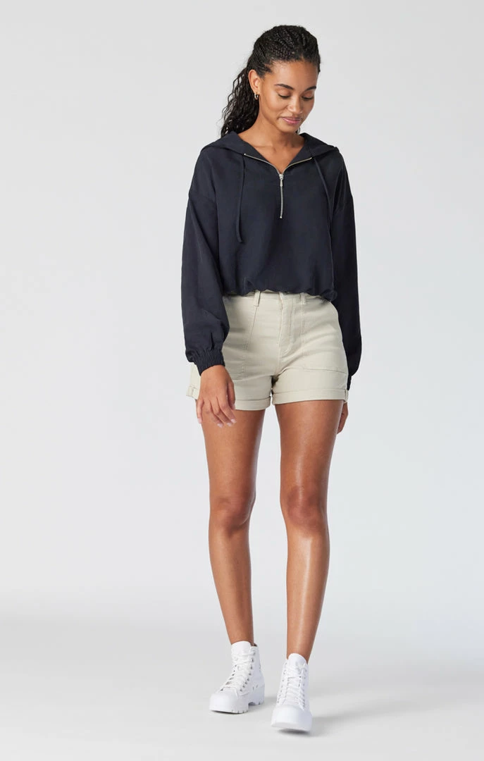 Cheapest π₯ Mavi SHEENA STRAIGHT SHORTS IN OATMEAL TWILL 𧨠1 Mavi SHEENA STRAIGHT SHORTS IN OATMEAL TWILL