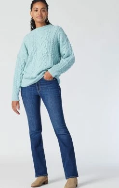 Mavi CLAIRE BOOTCUT IN DEEP ORGANIC BLUE
