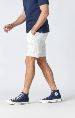 Mavi JACOB SHORTS IN CREAM TWILL
