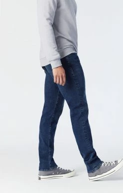 Mavi JAMES SLIM LEG IN DEEP INK BROOKLYN Denim
