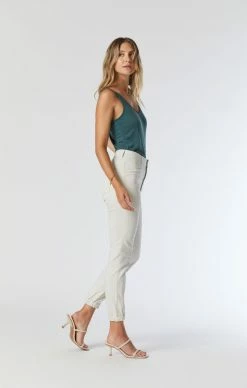 Mavi Pants ANNA SLIM JOGGER IN CLOUD DANCER CASUAL COMFORT