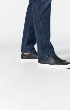 Mavi ZACH STRAIGHT LEG IN MID TONAL INK WILLIAMSBURG Denim