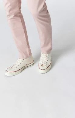 Mavi JOHNNY SLIM CHINO PANTS IN ADOBE ROSE SUMMER TWILL