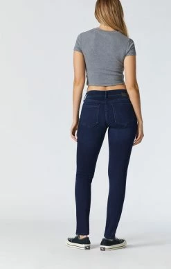 Mavi ALEXA SKINNY IN DEEP MIDNIGHT SUPERSOFT Denim