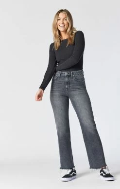 Mavi BARCELONA WIDE LEG IN SMOKE BRUSHED TRUE BLUE