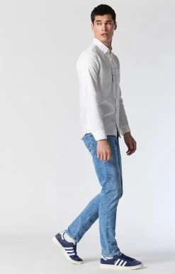 Deals ๐ฅ Mavi JAKE SLIM LEG ๐ JEANS IN LIGHT BRUSHED ORGANIC MOVE Denim ๐ 14 Mavi JAKE SLIM LEG JEANS IN LIGHT BRUSHED ORGANIC MOVE Denim