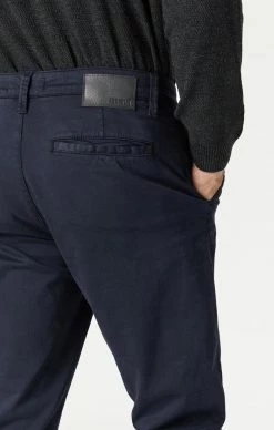 Mavi JEFF SLIM LEG IN DARK NAVY TWILL
