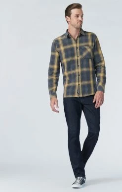 Mavi MARCUS SLIM STRAIGHT LEG IN RINSE WILLIAMSBURG Denim