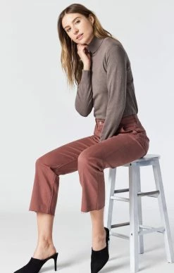 Mavi SHELIA FRONT POCKET STRAIGHT IN NUTMEG TWILL